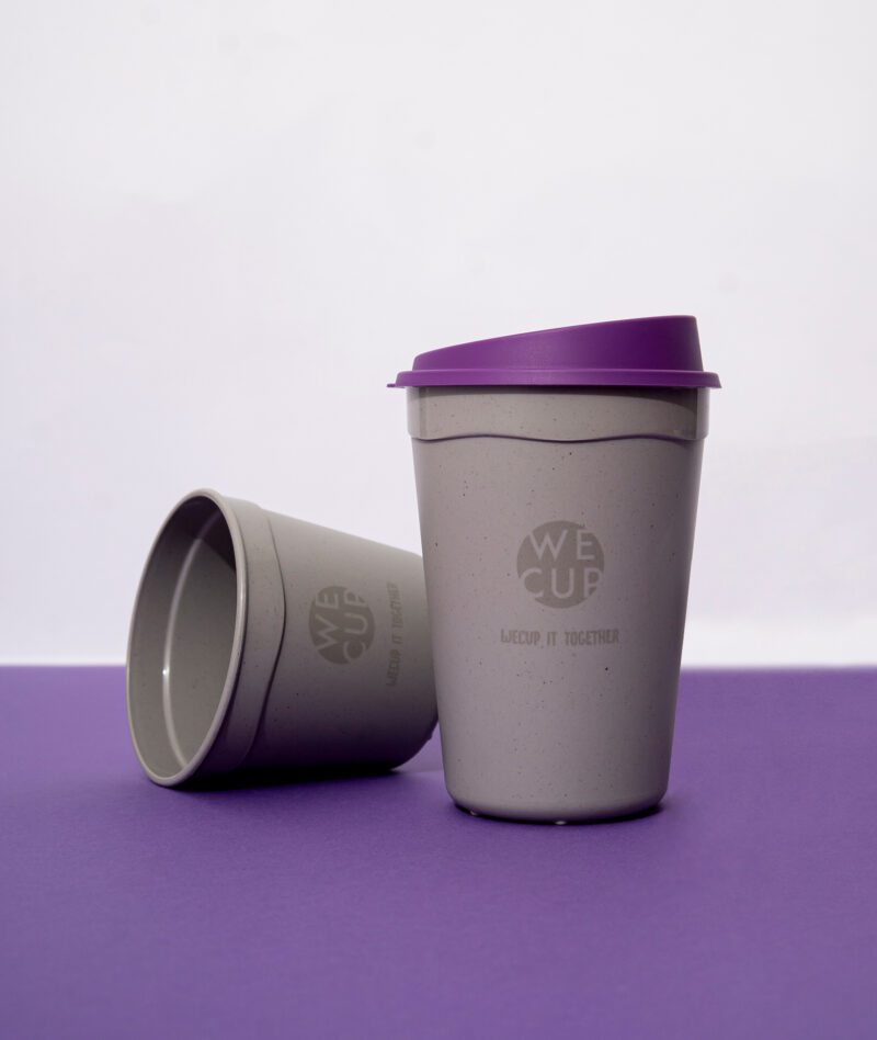 Met de herbruikbare koffiebeker van WeCup voldoe je direct aan de SUP wetgeving